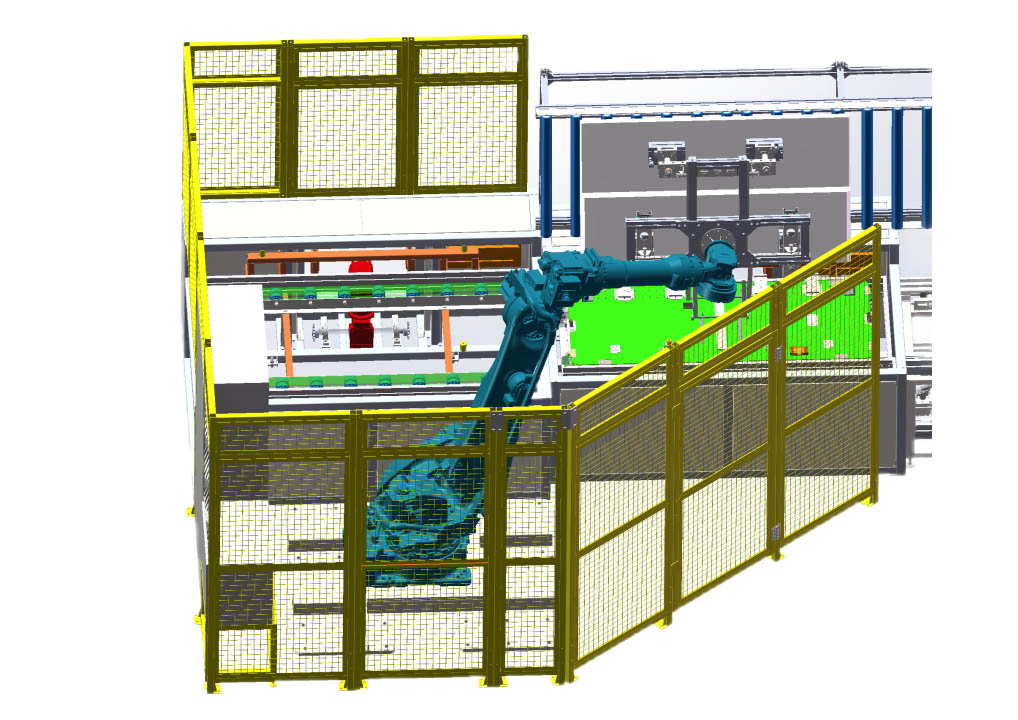 Robot stand unit