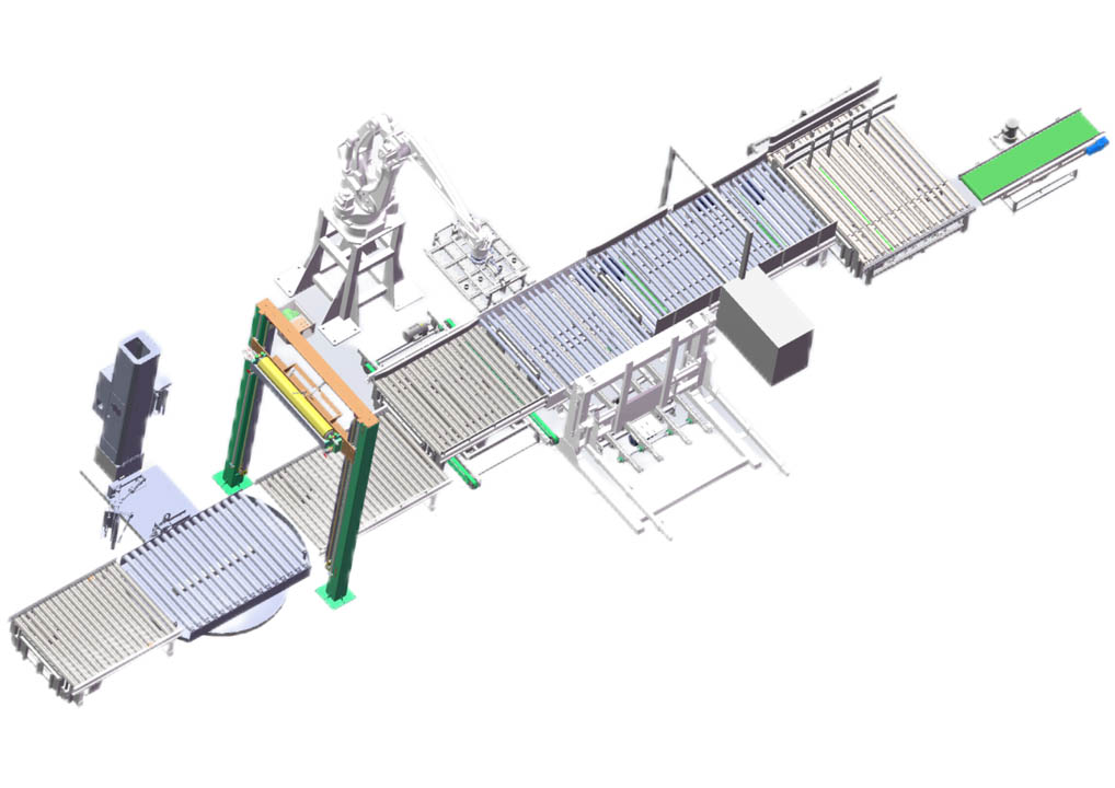 Robotic palletizing solution